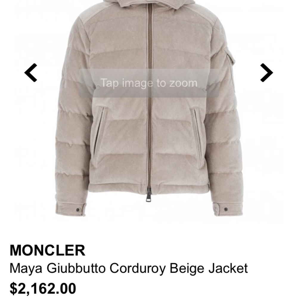 Monclear Maya coat size 3(Large)